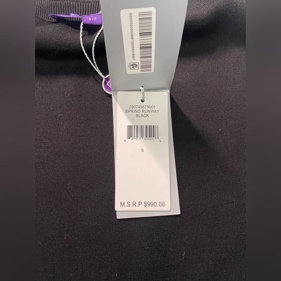 NWT Ralph Lauren Purple Label Ready Wear Spring Runway Silk Knit Pencil Skirt - Picture 2 of 6